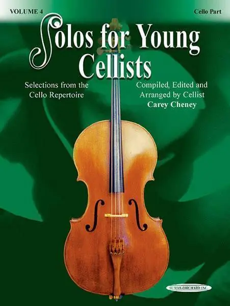 Summy-Birchard Solos for Young Cellists Cello Part and Piano Acc., Volume 4 Affaire À Saisir