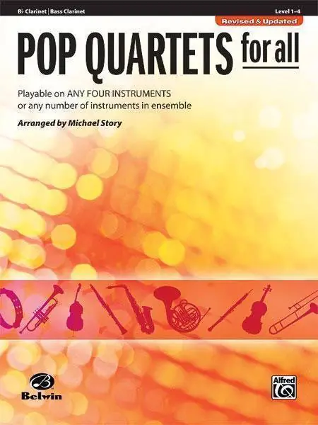 Top Vente Belwin Pop Quartets for All (Revised and Updated)