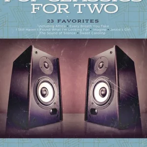 Hal Leonard Pop Classics for Two Trumpets Easy Instrumental Duets - Phillips - Trumpet Duet - Book Vente Flash
