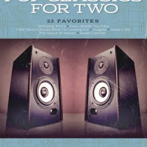 Hal Leonard Pop Classics for Two Alto Saxophones Easy Instrumental Duets - Phillips - Alto Saxophone Duet - Book Top Vente