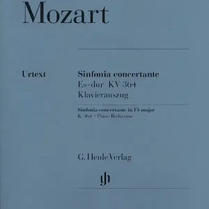 Meilleure Vente G. Henle Verlag Sinfonia Concertante E flat major K. 364 - Mozart/Seiffert - Violin/Viola/Piano Reduction - Book