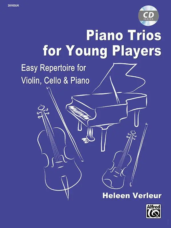 Must-Have Alfred Publishing Piano Trios for Young Players - Verleur - Book/CD