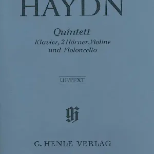 Acheter En Ligne G. Henle Verlag Quintet E flat major Hob. XIV 1 - Haydn/Stockmeier - Piano Quintet (Piano/2 Horns/Violin/Violoncello)