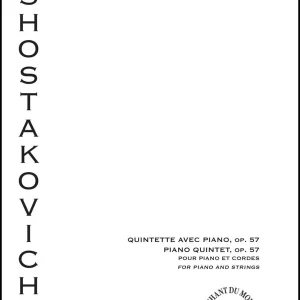 Le Chant du Monde Piano Quintet, Op. 57 - Shostakovich - Piano Quintet - Score/Parts Marque