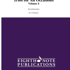 Promotion Eighth Note Publications Trios for All Occasions Volume 4 - Kaisershot - Trumpet - Book