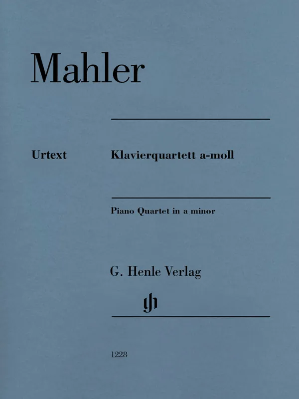 G. Henle Verlag Piano Quartet in A minor - Mahler/Flamm - Violin /Viola /Cello /Piano - Score/Parts Meilleure Vente