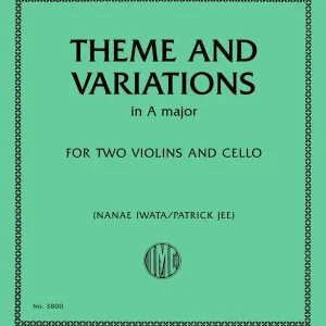 International Music Company Theme and Variations in A major - Paganini/Iwata/Lee - String Trio Certifié