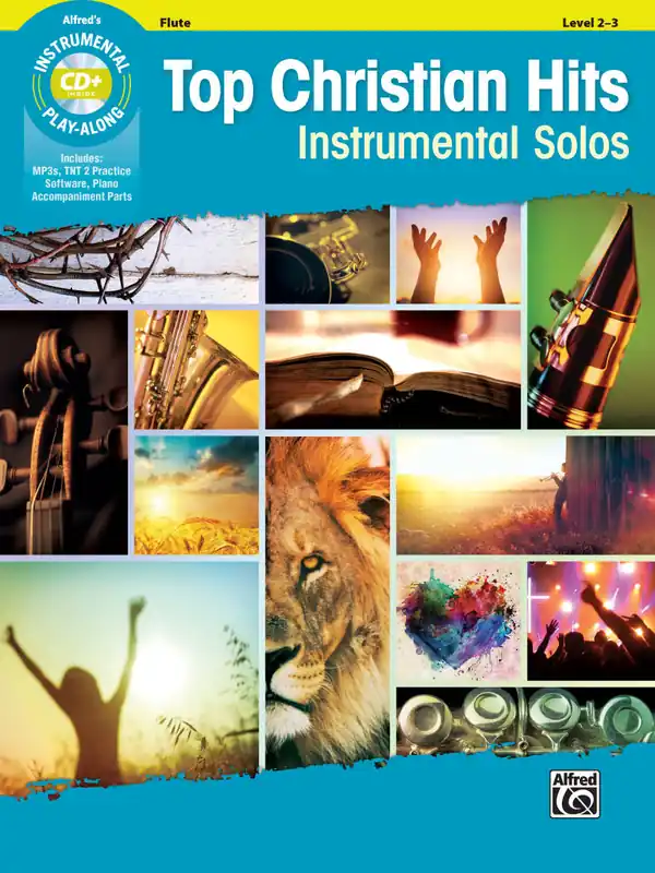 Alfred Publishing Top Christian Hits Instrumental Solos - Flute - Book/CD Satisfait Ou Remboursé