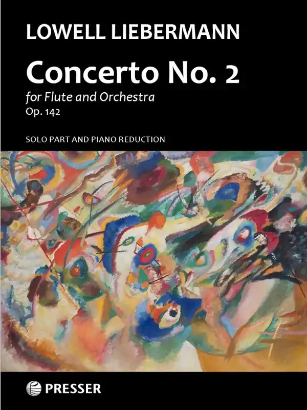 Prix Promo Theodore Presser Concerto No. 2 for Flute and Orchestra - Liebermann - Flute/Piano Reduction - Book
