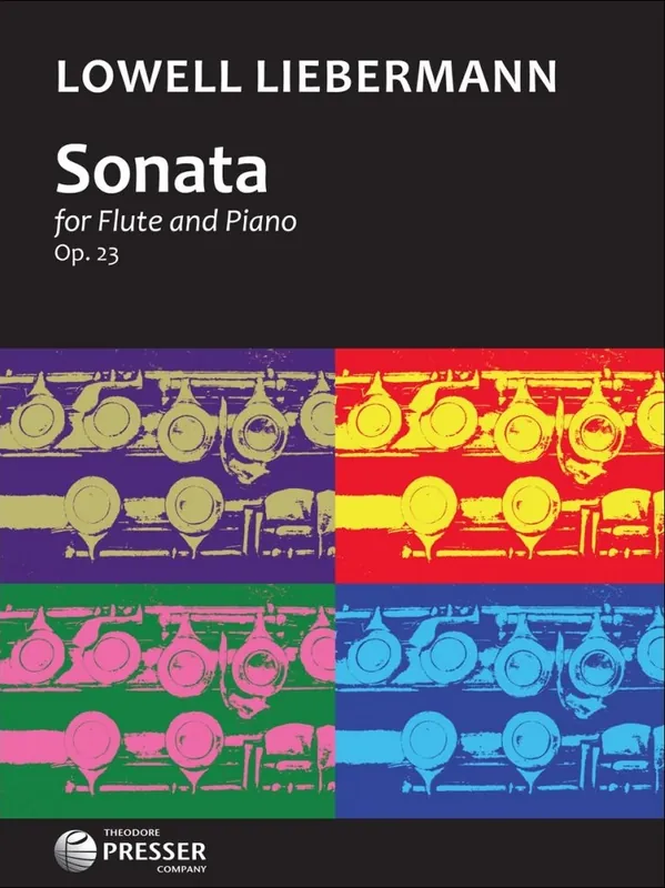 Theodore Presser Sonata for Flute and Piano, Op. 23 - Liebermann - Flute/Piano - Sheet Music Must-Have