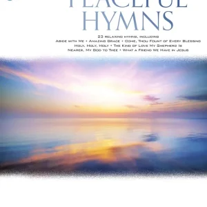 Solde Hal Leonard Peaceful Hymns for Alto Sax Instrumental Play-Along - Book/Audio Online