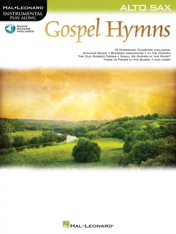 Populaire Hal Leonard Gospel Hymns for Alto Sax Instrumental Play-Along - Book/Audio Online