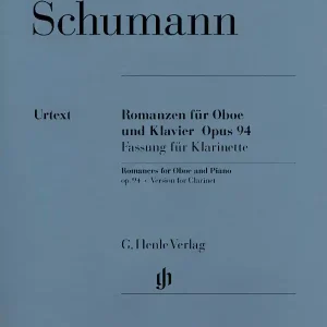 Achetez Aujourd'hui G. Henle Verlag Three Romances op. 94 - Schumann /Meerwein - Clarinet/Piano - Book