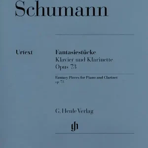 Prix Bas G. Henle Verlag Fantasy Pieces op. 73 - Schumann /Herttrich /Theopold - Clarinet/Piano - Book