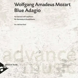 Advance Music Blue Adagio - Mozart/Eisel - Clarinet/Piano - Sheet Music Remise