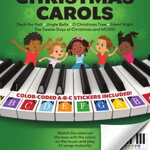 Hal Leonard Piano-by-Color Christmas Carols - Piano - Book Retour Gratuit
