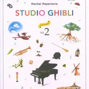 Prix Choc Zen-On Music Company Studio Ghibli Recital Repertoire Book 2 - Intermediate - Piano - Book