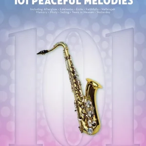 Hal Leonard 101 Peaceful Melodies - Tenor Sax - Book Expédition Rapide