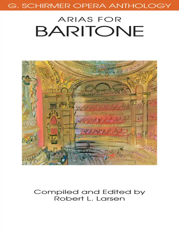 Petit Prix G. Schirmer Inc. Arias for Baritone - Larsen - Baritone Voice/Piano - Book
