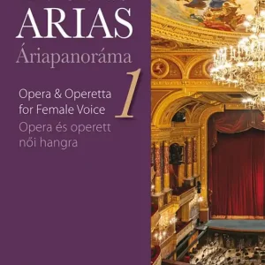 Editio Musica Budapest A Panorama of Arias Vol.1. - Hegedus - Female Voice/Piano - Book/Audio Online Petit Prix