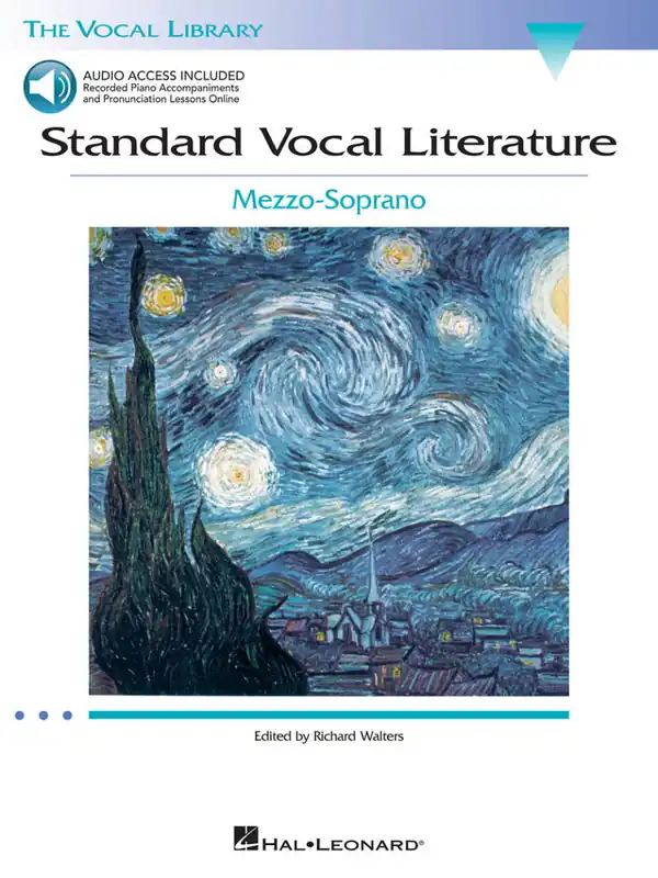 Hal Leonard Standard Vocal Literature An Introduction to Repertoire - Walters - Mezzo Soprano Voice - Book/Audio Online Achetez Aujourd'hui