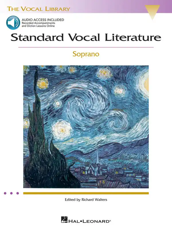 Hal Leonard Standard Vocal Literature An Introduction to Repertoire - Walters - Soprano Voice - Book/Audio Online Usine Directe