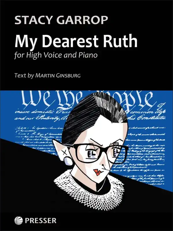 Prix Choc Theodore Presser My Dearest Ruth - Ginsburg/Garrop - Soprano/Piano - Book