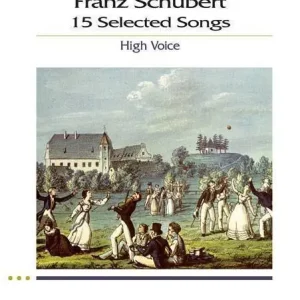 Offre Spéciale Hal Leonard Franz Schubert - 15 Selected Songs (High Voice)