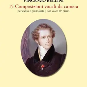 Ricordi 15 Composizioni Vocali da Camera - High Voice Expédition Rapide