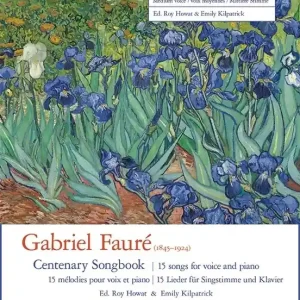 Expédition Rapide C.F. Peters Corporation Gabriel Faure Centenary Songbook - Faure/Howat/Kilpatrick - Medium Voice/Piano - Book