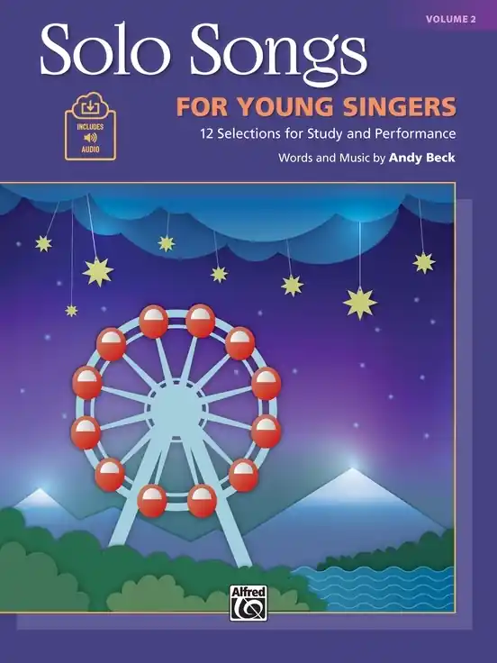 Alfred Publishing Solo Songs for Young Singers, Volume 2 - Beck - Book/Media Online Commande En Gros