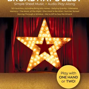 Hal Leonard Broadway‘s Best Instant Piano Songs - Piano - Book/Audio Online Usine Directe