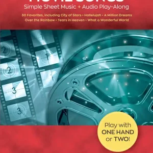 Hal Leonard Movie Songs Instant Piano Songs - Book/Audio Online Meilleur Prix