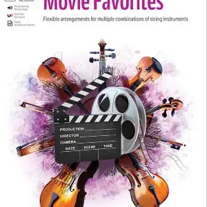 Offre Exclusive Alfred Publishing Solos, Duets & Trios for Strings Movie Favorites - Galliford - Violin - Book/Media Online