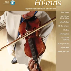 Hal Leonard Fiddle Hymns Violin Play-Along Volume 18 - Book/Audio Online Produit De Marque