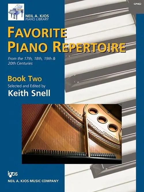 Kjos Music Favorite Piano Repertoire, Book Two - Snell - Book Must-Have