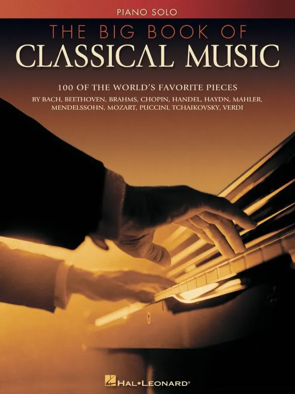 Bon Plan Hal Leonard The Big Book of Classical Music - Piano - Book