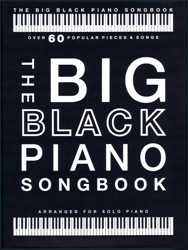 Must-Have Hal Leonard The Big Black Piano Songbook - Piano - Book