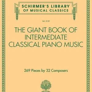 G. Schirmer Inc. The Giant Book of Intermediate Classical Piano Music Prix Bas