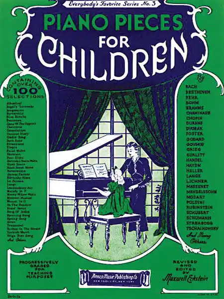 Wise Music Group Piano Pieces for Children Everybody‘s Favorite Series No. 3 - Eckstein - Piano - Book Haute Qualité