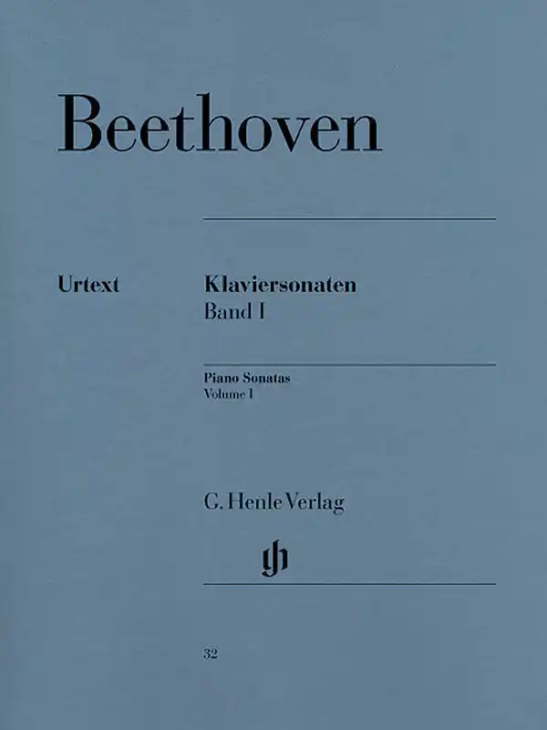 Acheter Direct G. Henle Verlag Piano Sonatas, Volume I - Beethoven/Wallner/Hansen - Piano - Book