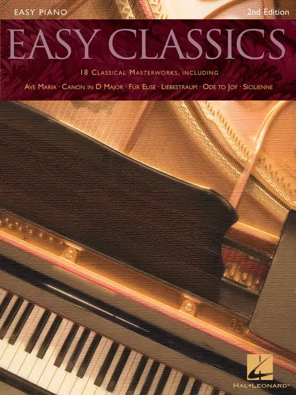 Commander Vite Hal Leonard Easy Classics (2nd Edition) - Easy Piano - Book