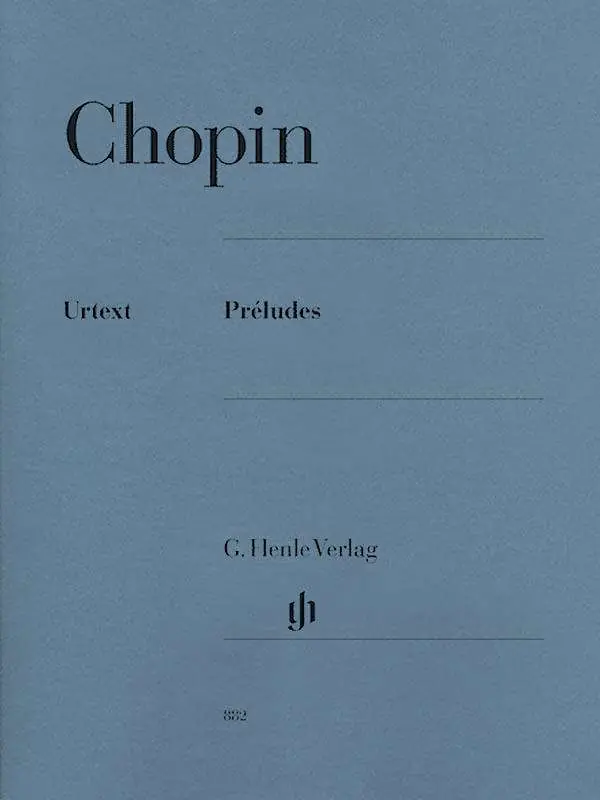 Prix Promo G. Henle Verlag Preludes - Chopin/Mullemann/Keller - Piano - Book