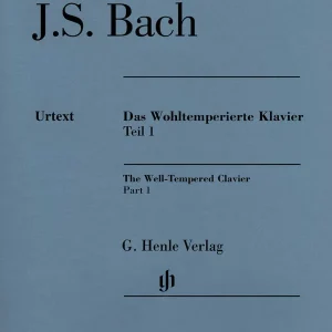 G. Henle Verlag The Well-Tempered Clavier Part I, BWV 846-869 (With Fingering) - Bach/Heinemann/Schiff - Piano - Book Offre Du Jour