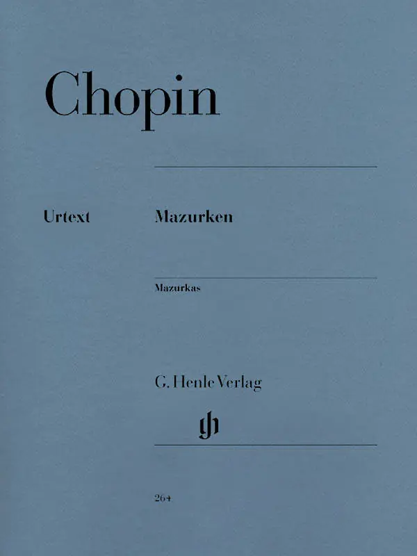 Paiement Sécurisé G. Henle Verlag Mazurkas - Chopin /Zimmermann /Theopold - Piano - Book