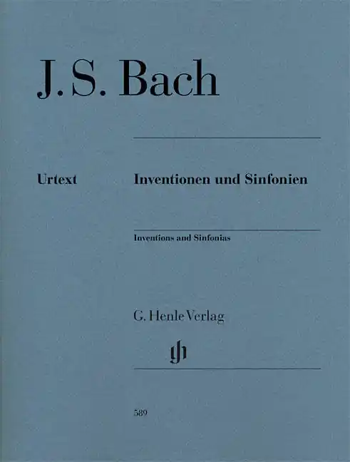 G. Henle Verlag Inventions and Sinfonias (Revised Edition) - Bach/Scheideler/Schneidt - Piano - Book Remise