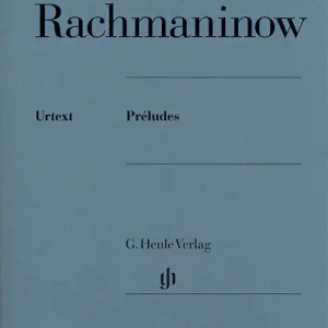 Achat Immédiat G. Henle Verlag 24 Preludes - Rachmaninoff /Rahmer /Hamelin - Piano