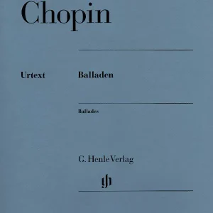 Offre Limitée G. Henle Verlag Ballades - Chopin /Mullemann /Theopold - Piano - Book