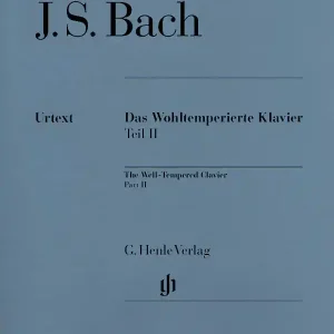G. Henle Verlag The Well-Tempered Clavier Part II, BWV 870-893 (With Fingering) - Bach/Tomita/Schiff - Piano - Book Satisfait Ou Remboursé