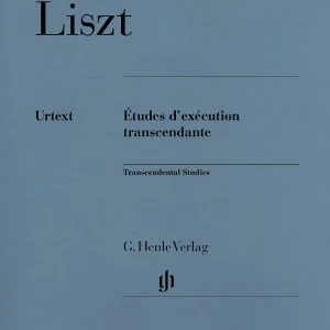 G. Henle Verlag Transcendental Studies - Liszt/Heinemann - Piano - Book Offre Limitée